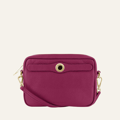 Millie Crossbody | Cheri with Gold hardware