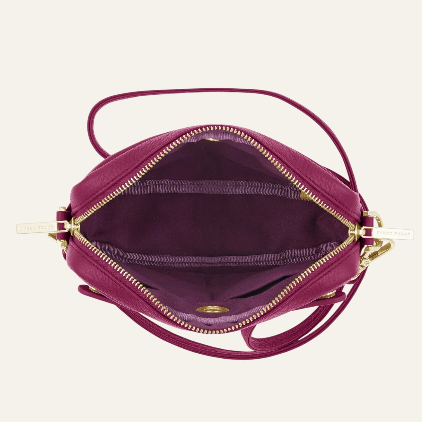 Millie Crossbody | Cheri with Gold hardware