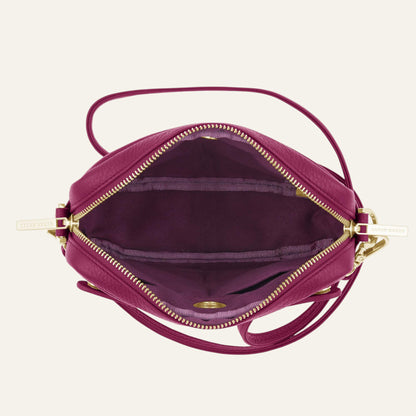 Millie Crossbody | Cheri with Gold hardware