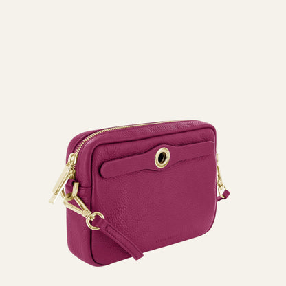 Millie Crossbody | Cheri with Gold hardware