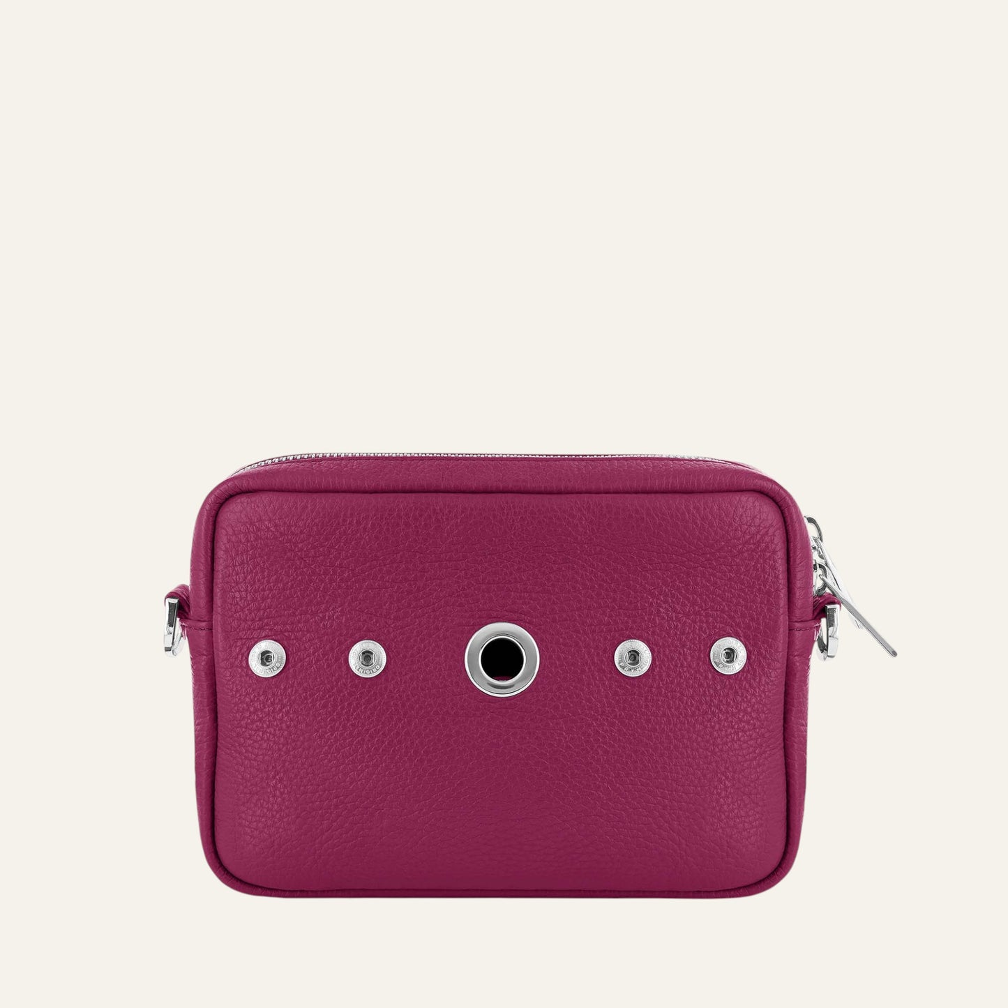 Millie Crossbody | Cheri with Silver hardware