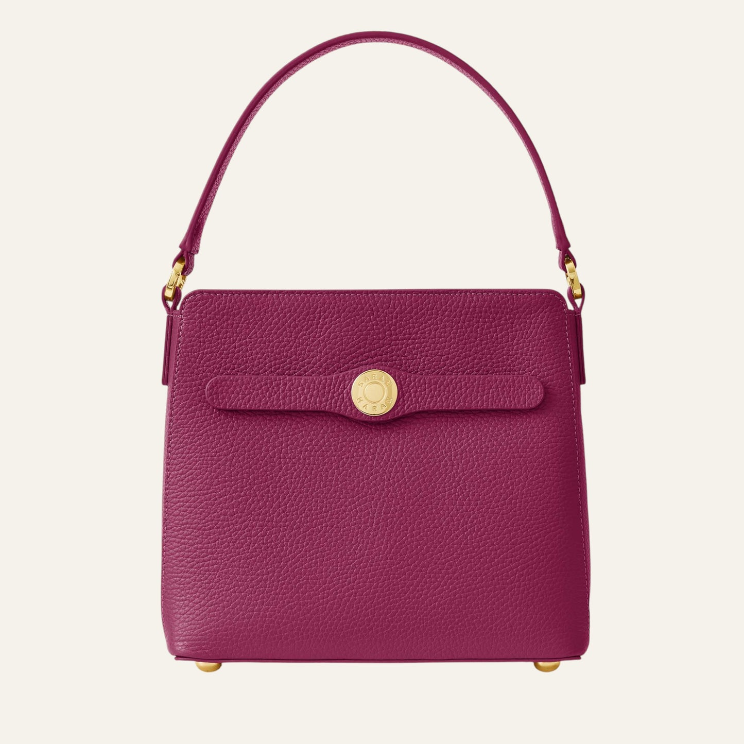 Rosa Handbag | Cheri with Gold hardware