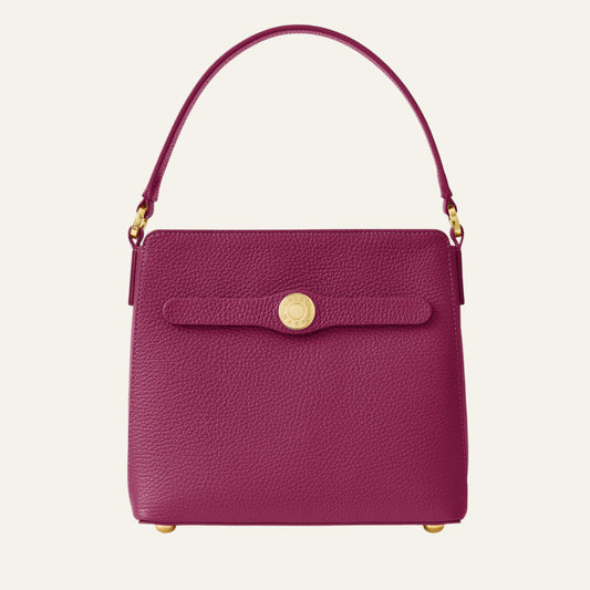Rosa Handbag | Cheri with Gold hardware