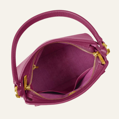 Rosa Handbag | Cheri with Gold hardware