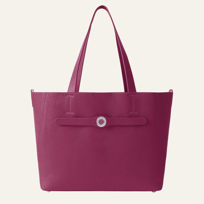 Sarah Tote | Cheri with Silver hardware