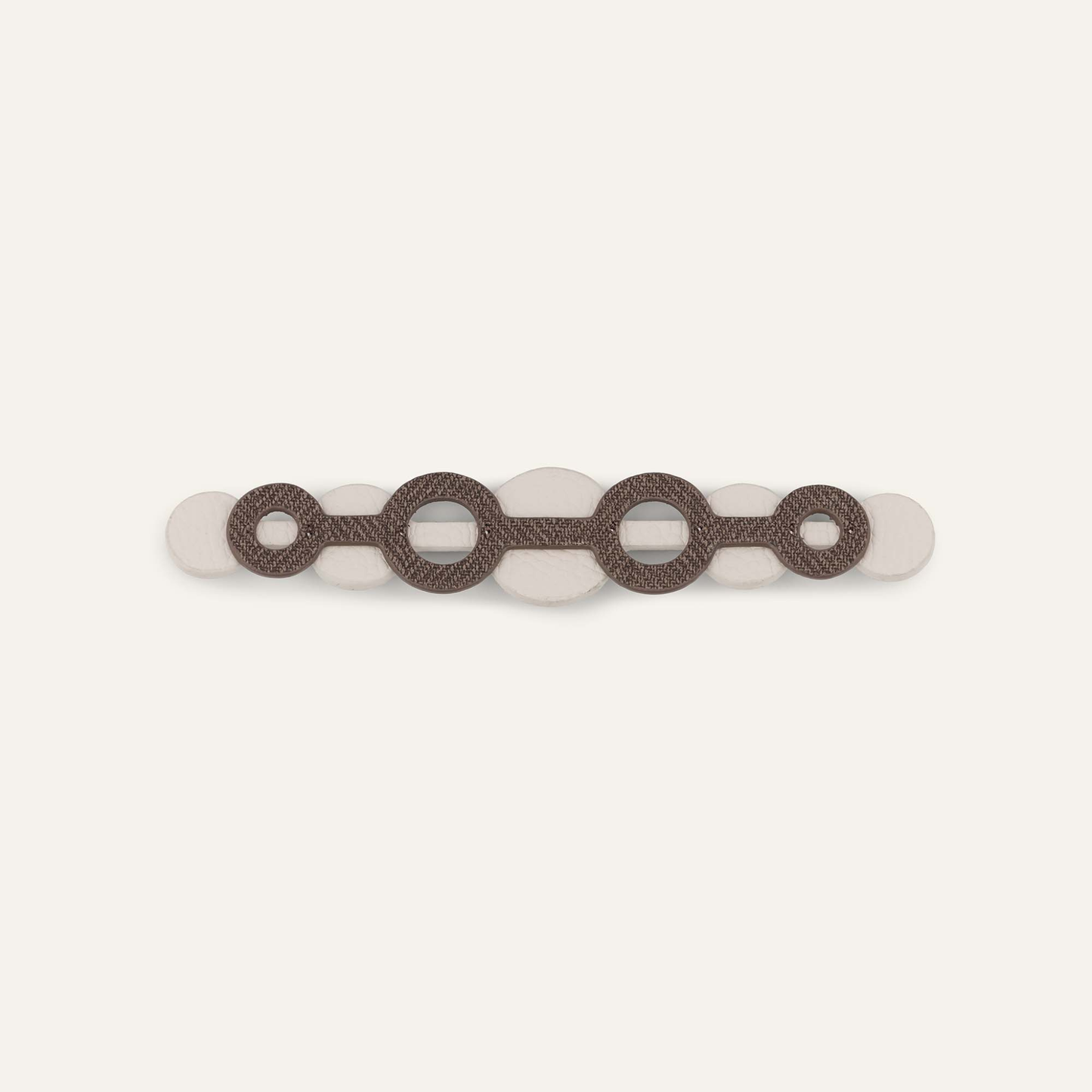 Deco Duo Mini | Chestnut Porcelain with Gold hardware