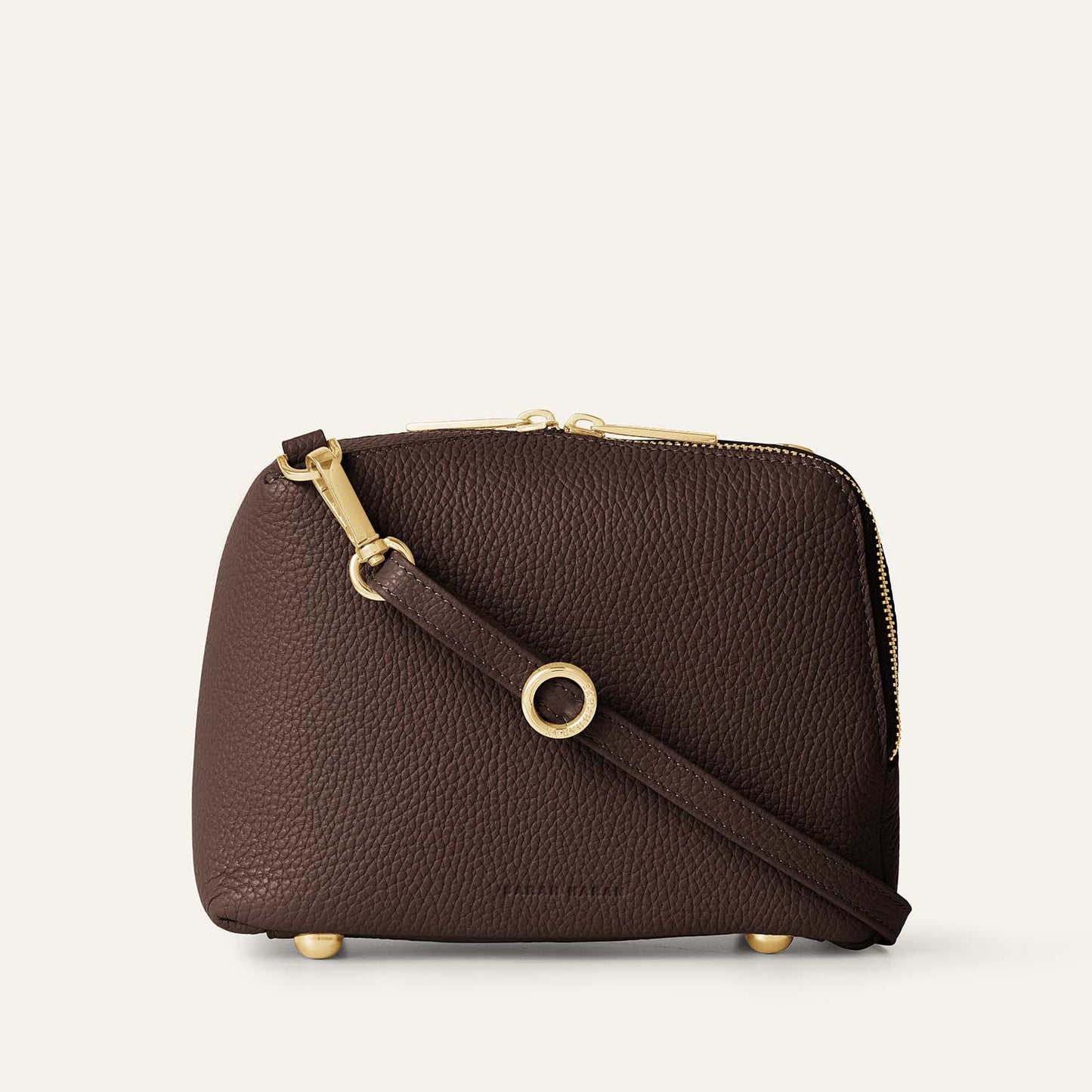 Lesley | Chocolate with Gold hardware
