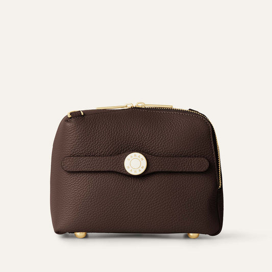 Lesley | Chocolate with Gold hardware