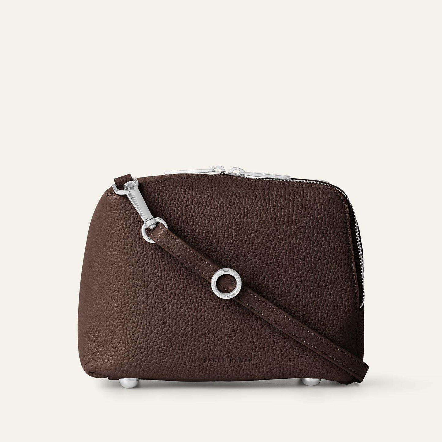 Lesley | Chocolate with Silver hardware