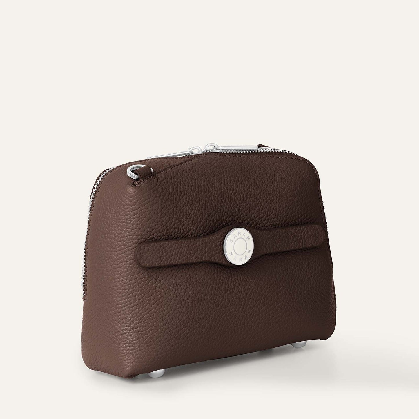 Lesley | Chocolate with Silver hardware