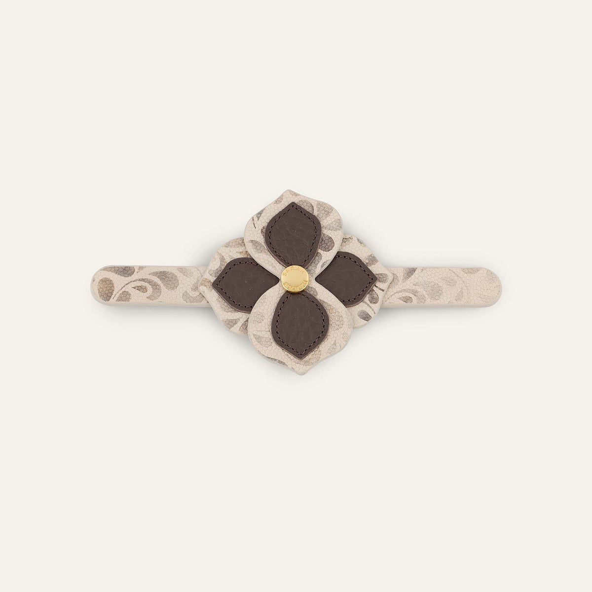 Fleur Deco Mini | Conker Bicouture & Paisley Butter with Gold hardware