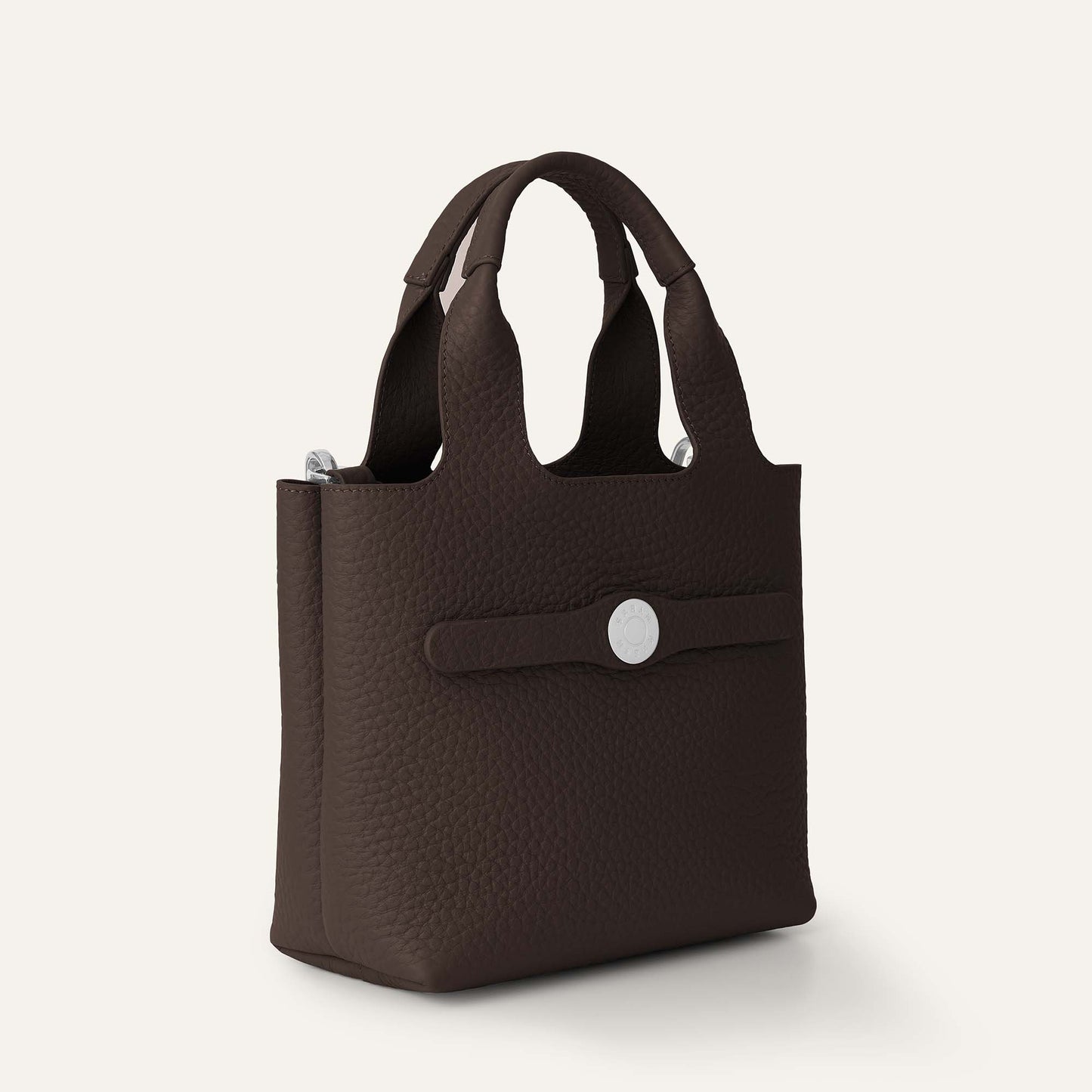 Tansy Mini | Conker with Silver hardware