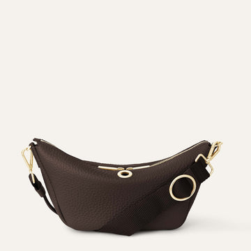 Tansy Sling | Conker  with Gold hardware