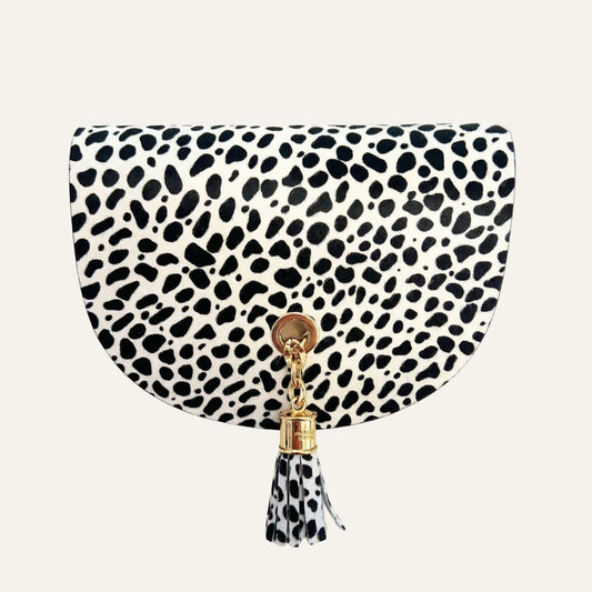 Flap Set Universal | Dalmatian with Gold hardware