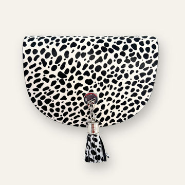 Flap Set Universal | Dalmatian with Silver hardware