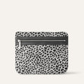 Mia Pouch | Dalmatian with Silver hardware