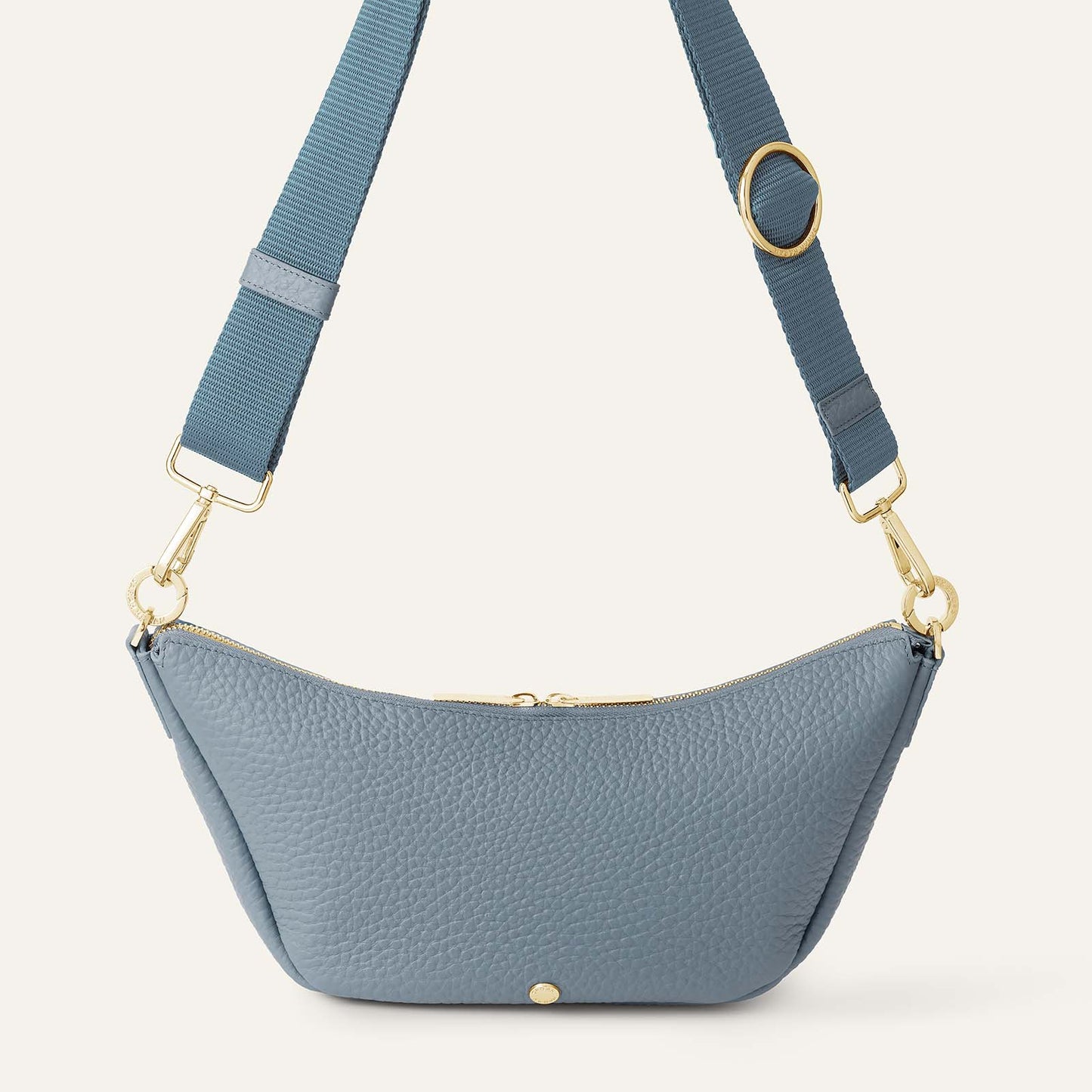 Tansy Sling | Eden Blue Bicouture with Gold hardware