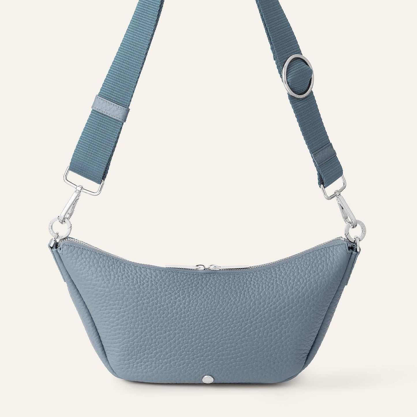 Tansy Sling | Eden Blue Bicouture with Silver hardware