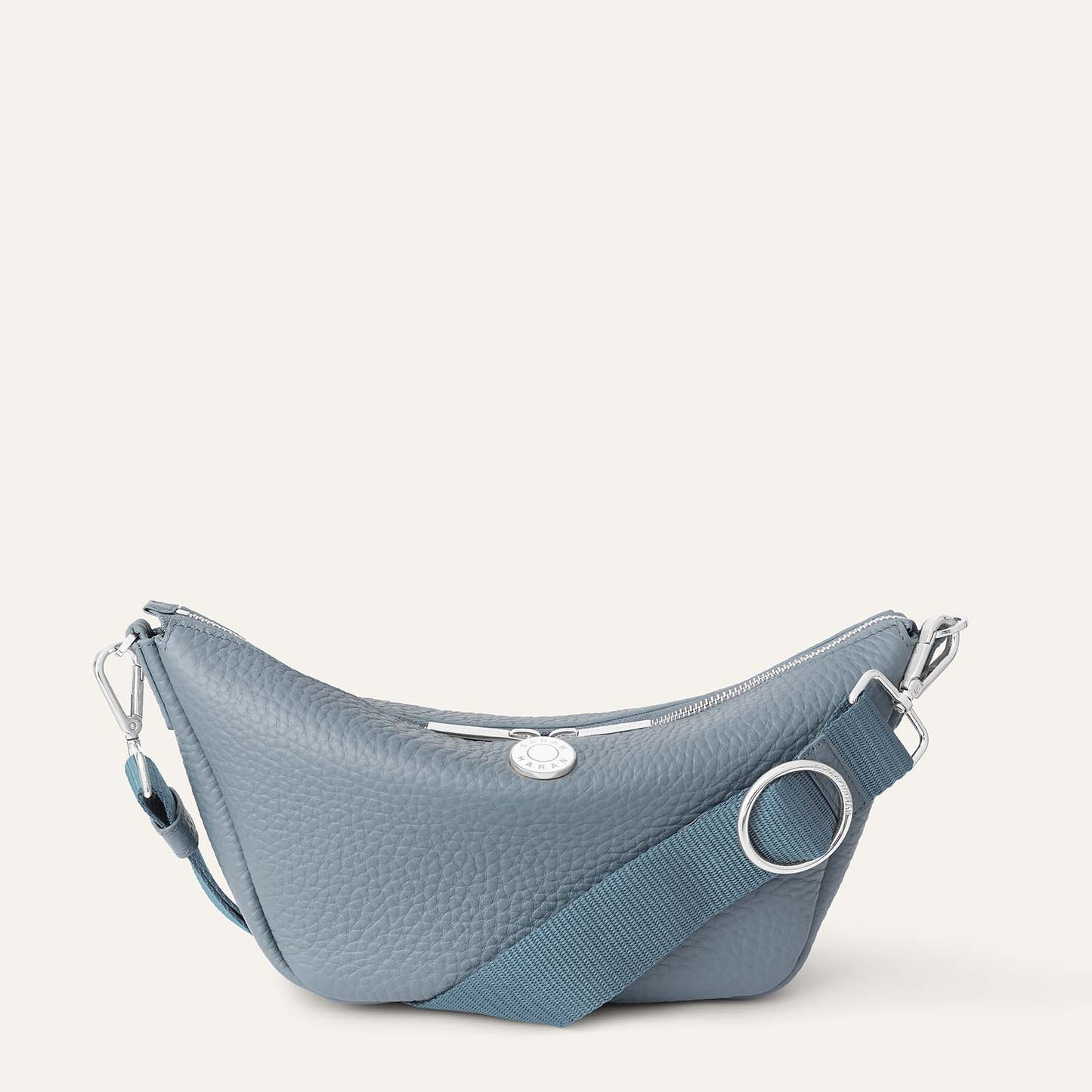 Tansy Sling | Eden Blue Bicouture with Silver hardware