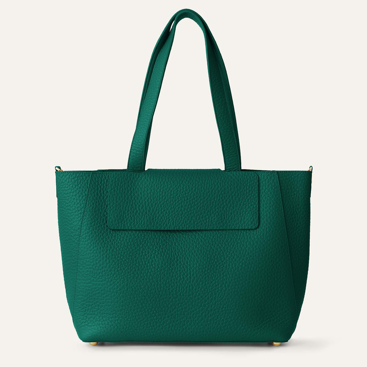 Gardenia Tote | Evergreen Bicouture with Gold hardware