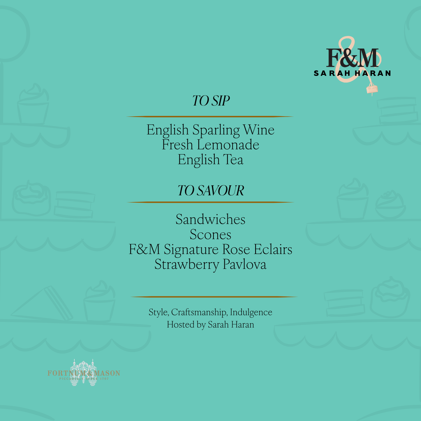 Build a Bag, Fortnum & Mason - 10 September