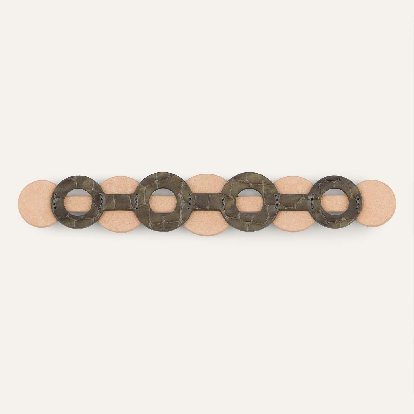 Deco Duo Classic | Flint Patent with Gold hardware