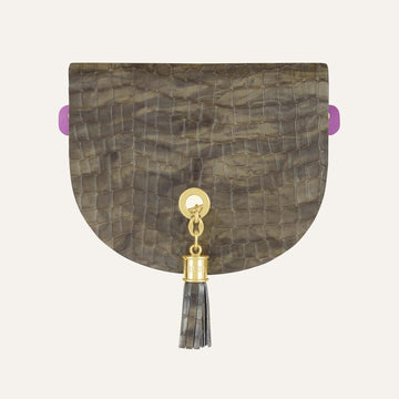 Flap Set Universal | Flint Patent with Gold hardware