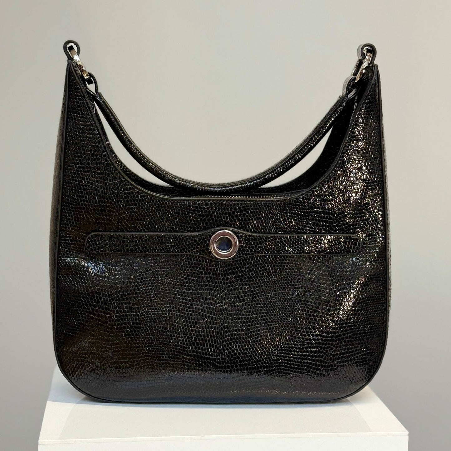 Florence Preloved | Black Siren with Silver hardware