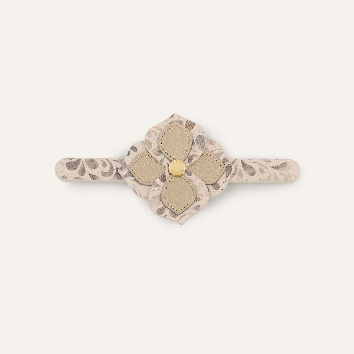 Fleur Deco Mini | Gold & Paisley Butter with Gold hardware