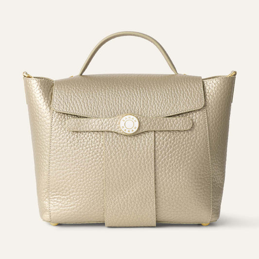 Tansy Top Handle | Gold with Gold hardware