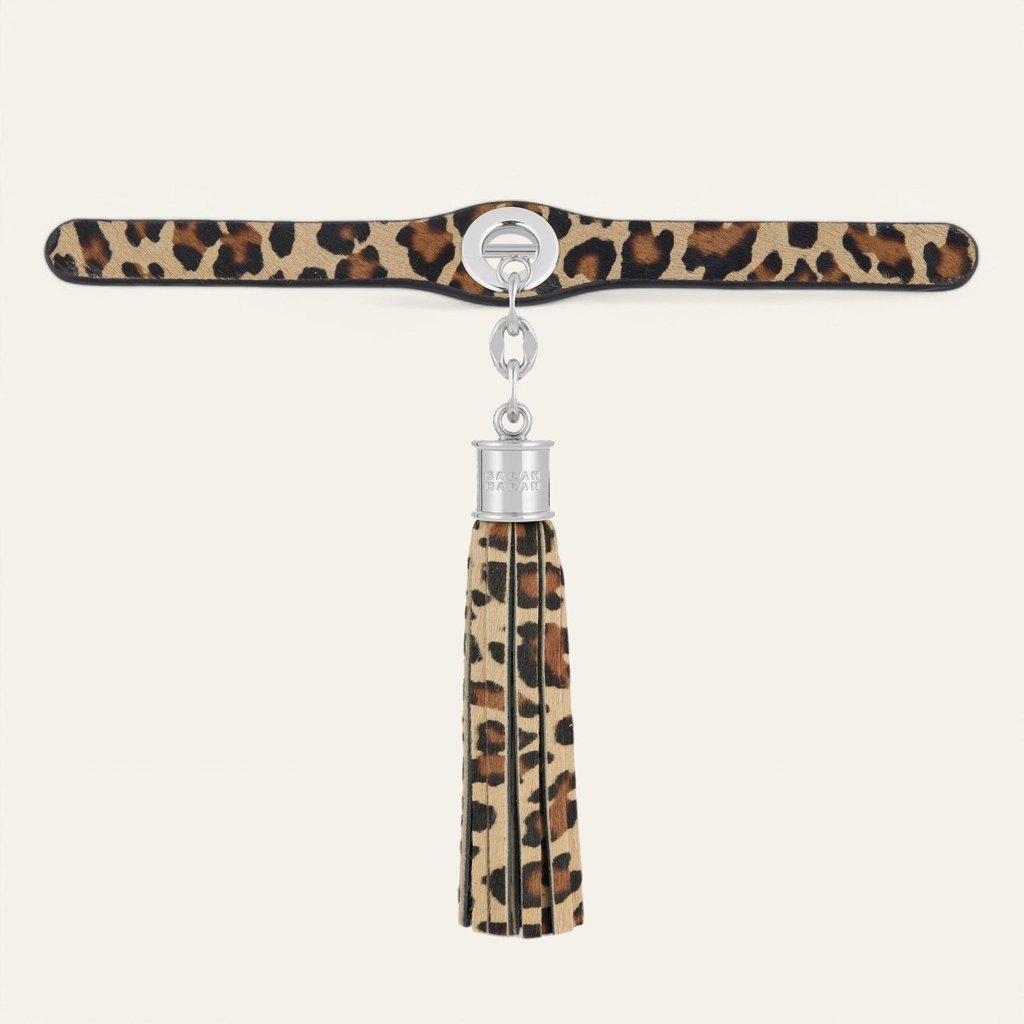 Deco Duo | Leopard with Silver hardware