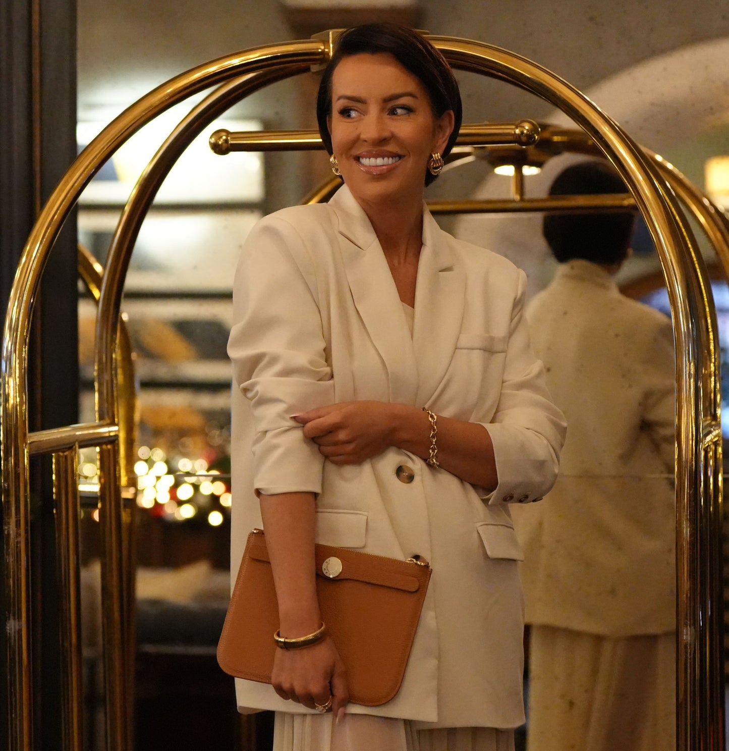 Insignia Button | with Silver hardware