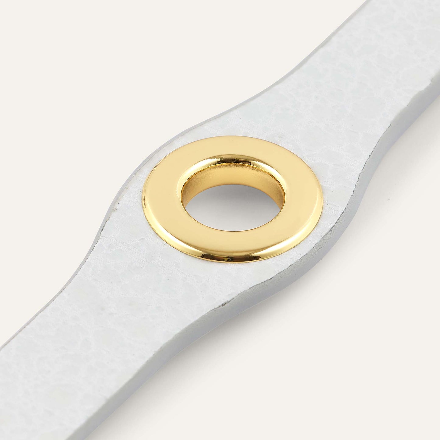 Deco Mini | Ivory with Gold hardware