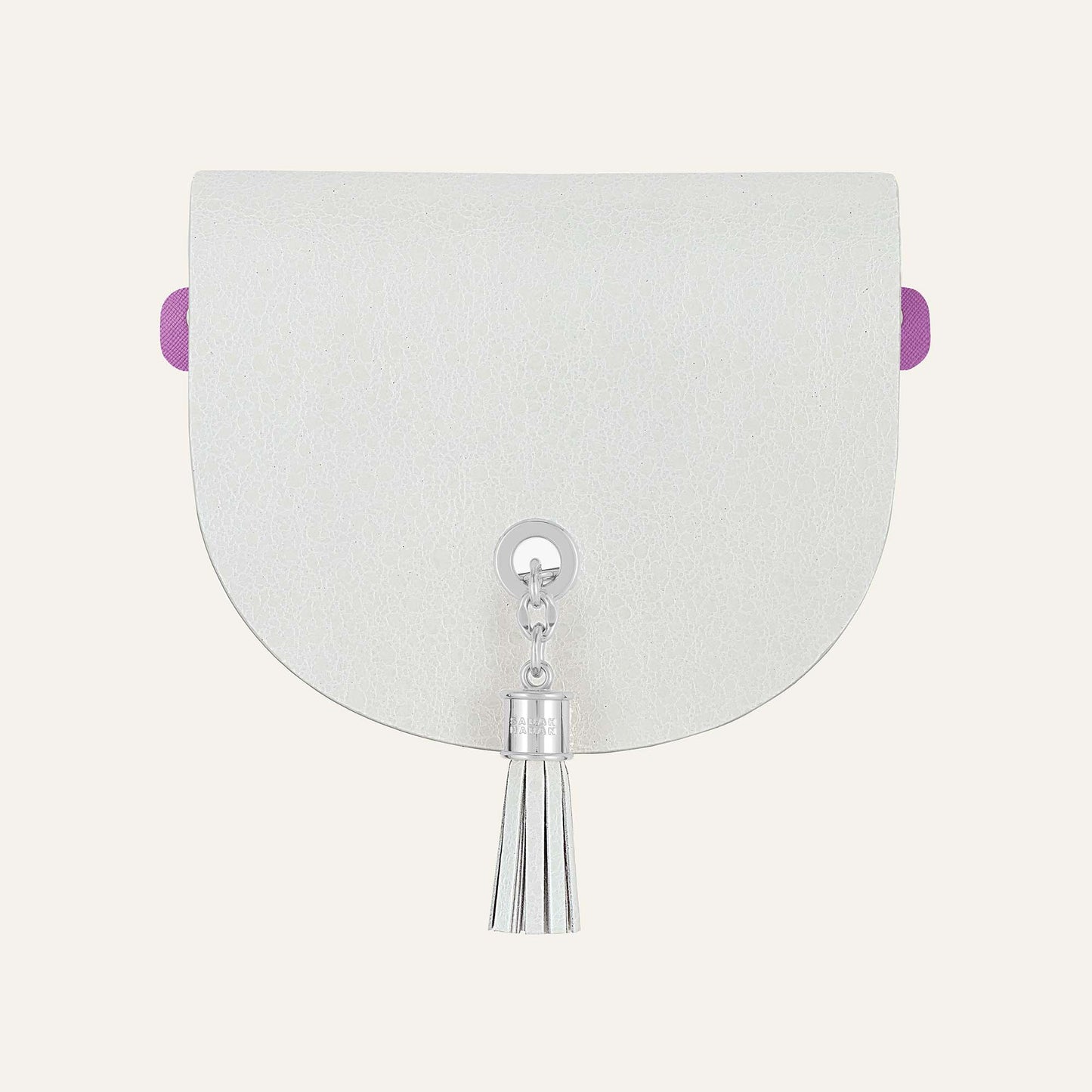 Flap Set Universal | Ivory with Silver hardware