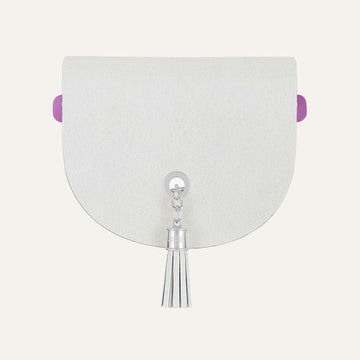 Flap Set Universal | Ivory with Silver hardware