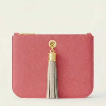 Ivy | Strawberry Porcelain with Gold hardware