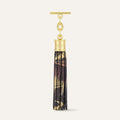 Capsule Tassel | Japanese Gardens with Gold hardware