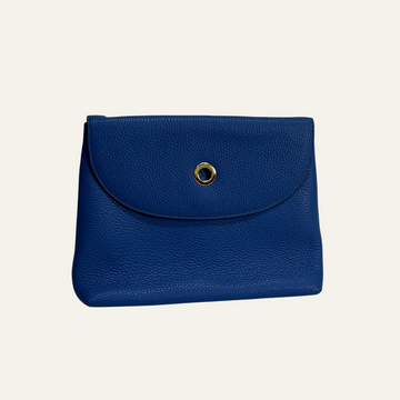 Preloved Jasmine Crossbody | Bright Blue with Gold hardware