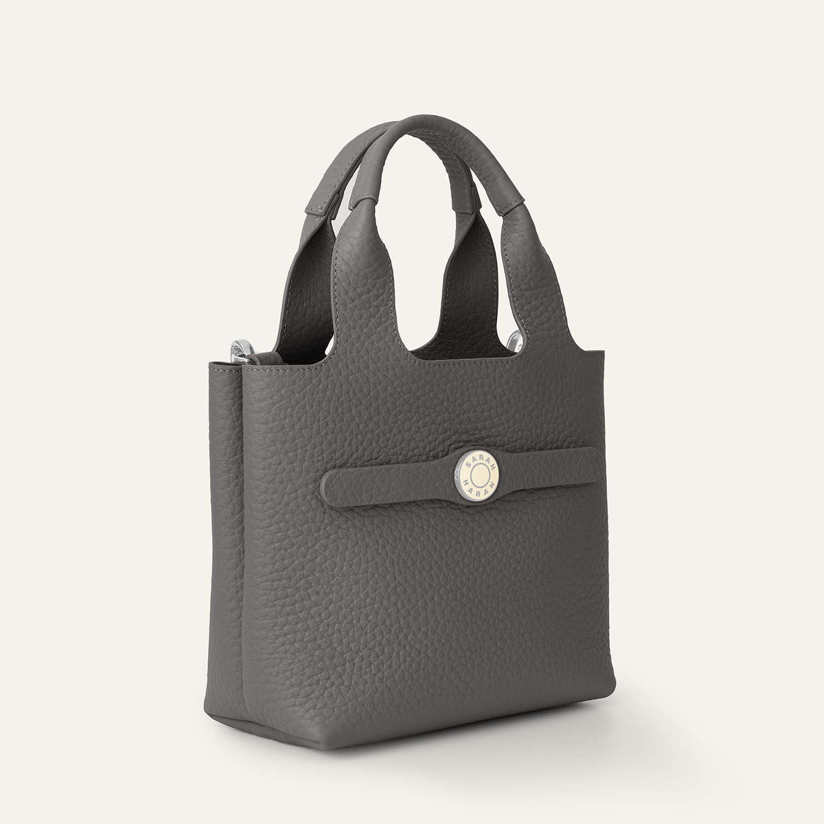 Tansy Mini | Lava Grey with Silver hardware