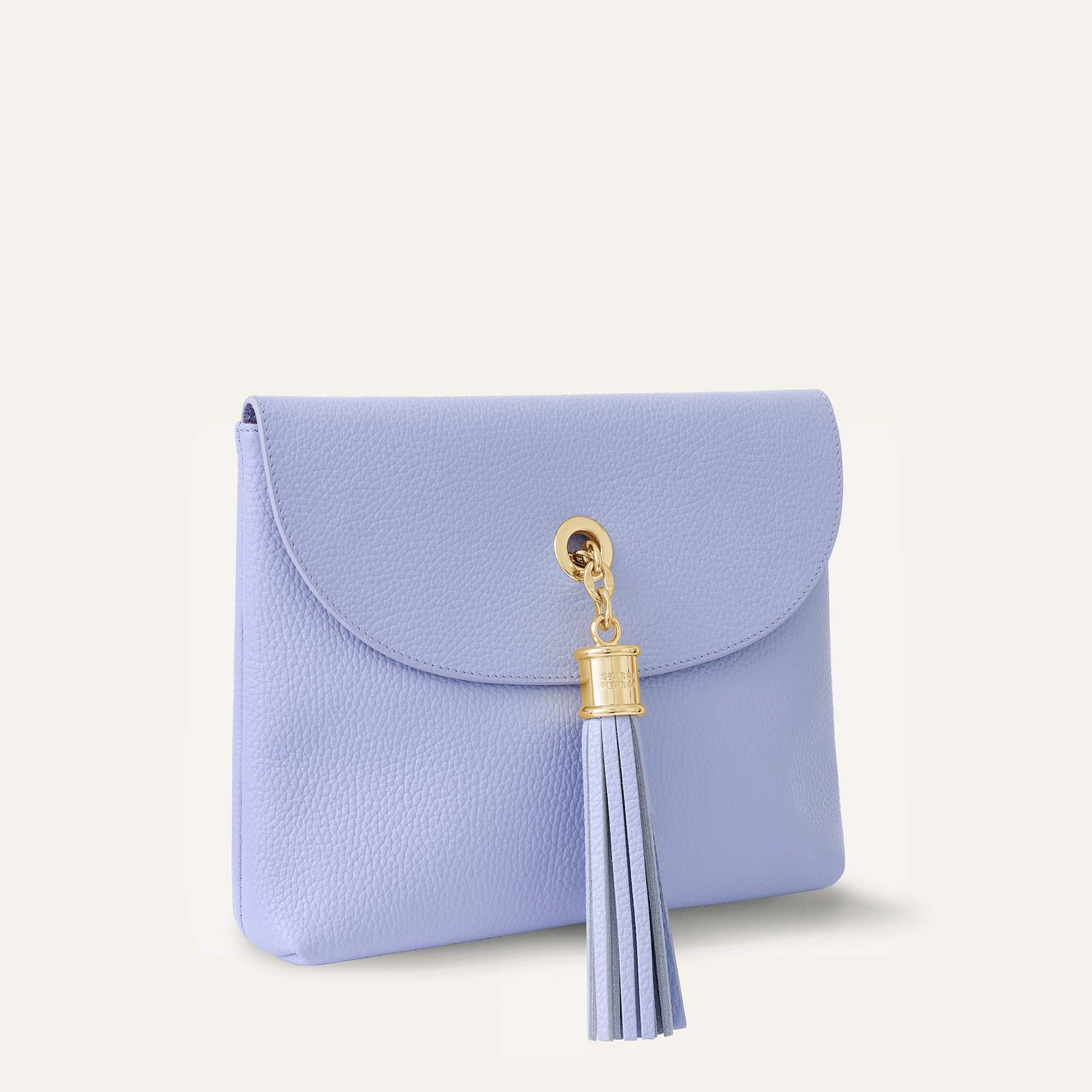Jasmine Crossbody in Lavender with Gold hardware Sarah Haran