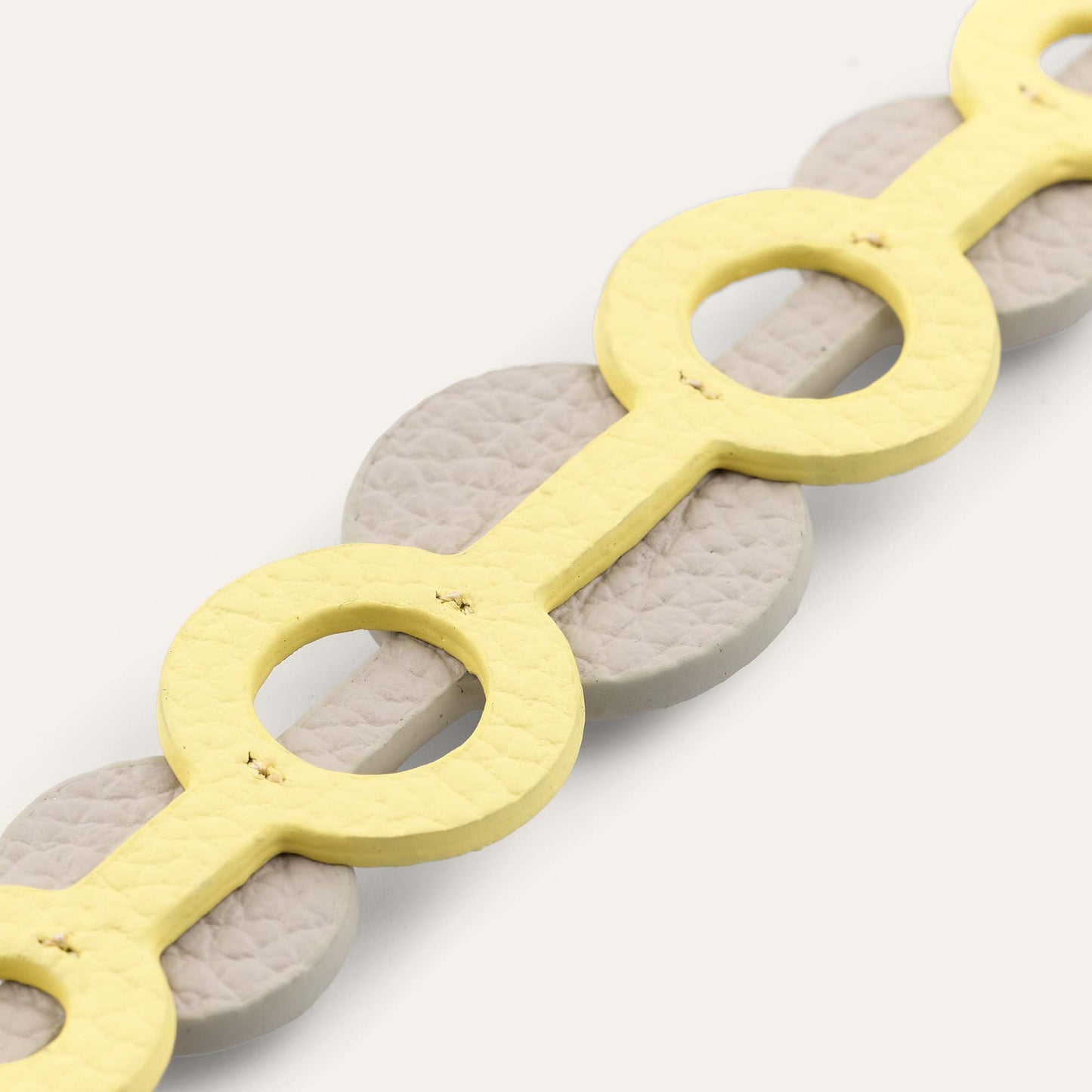 Deco Duo Mini | Lemon Cream with Gold hardware