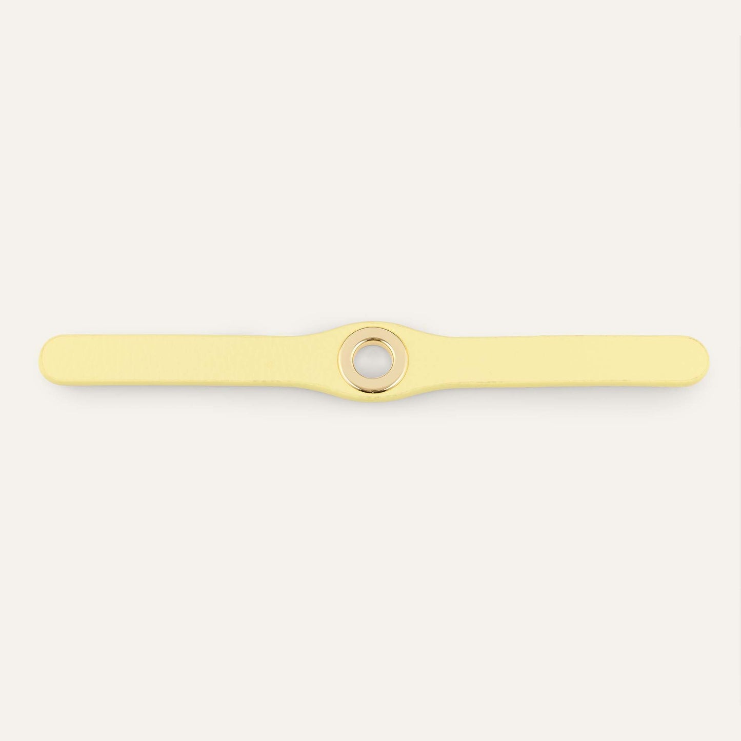 Deco Classic | Lemon Cream with Gold hardware