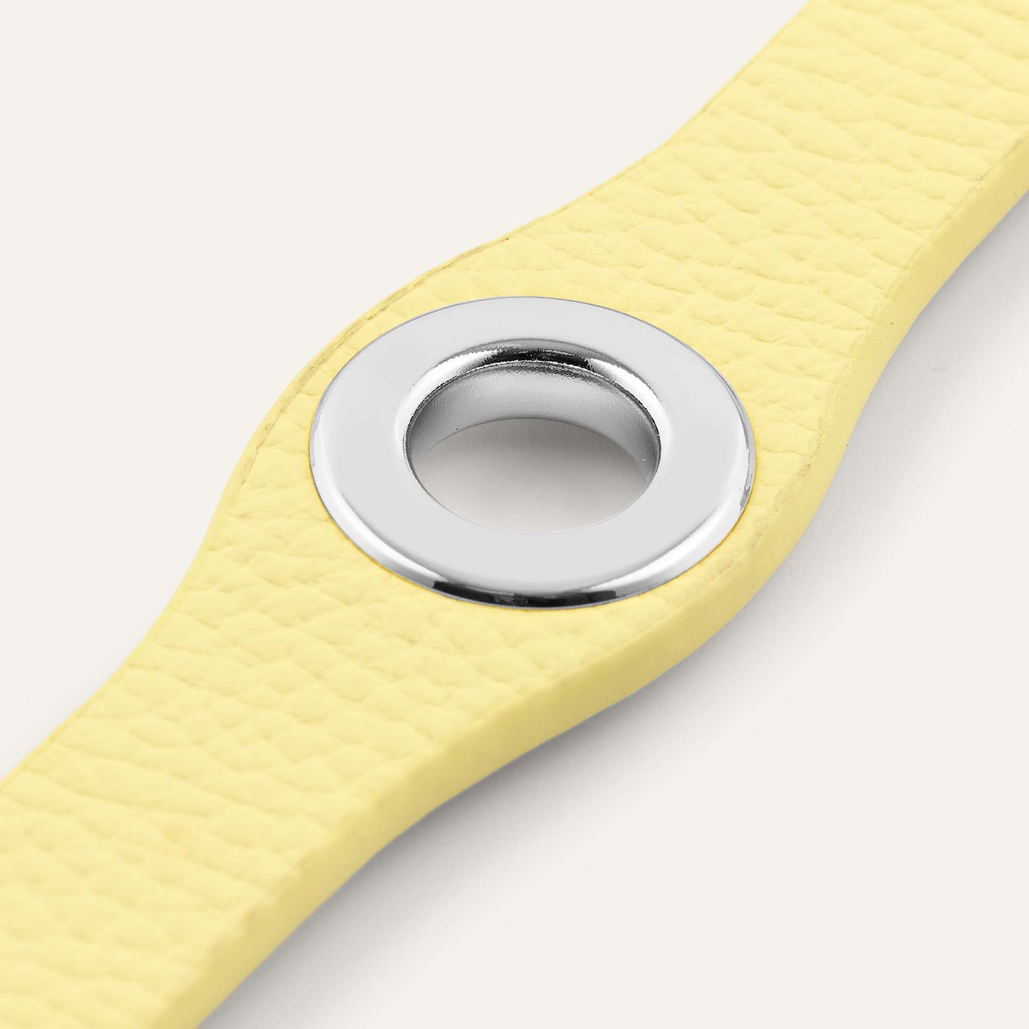 Deco Classic | Lemon Cream with Silver hardware