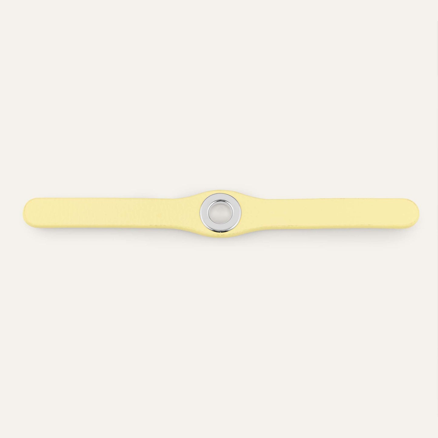 Deco Classic | Lemon Cream with Silver hardware