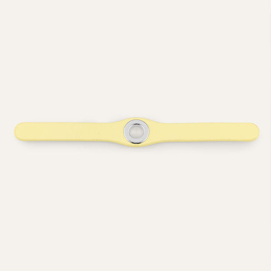 Deco Classic | Lemon Cream with Silver hardware