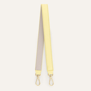 Grabette Handle | Lemon Cream with Gold hardware