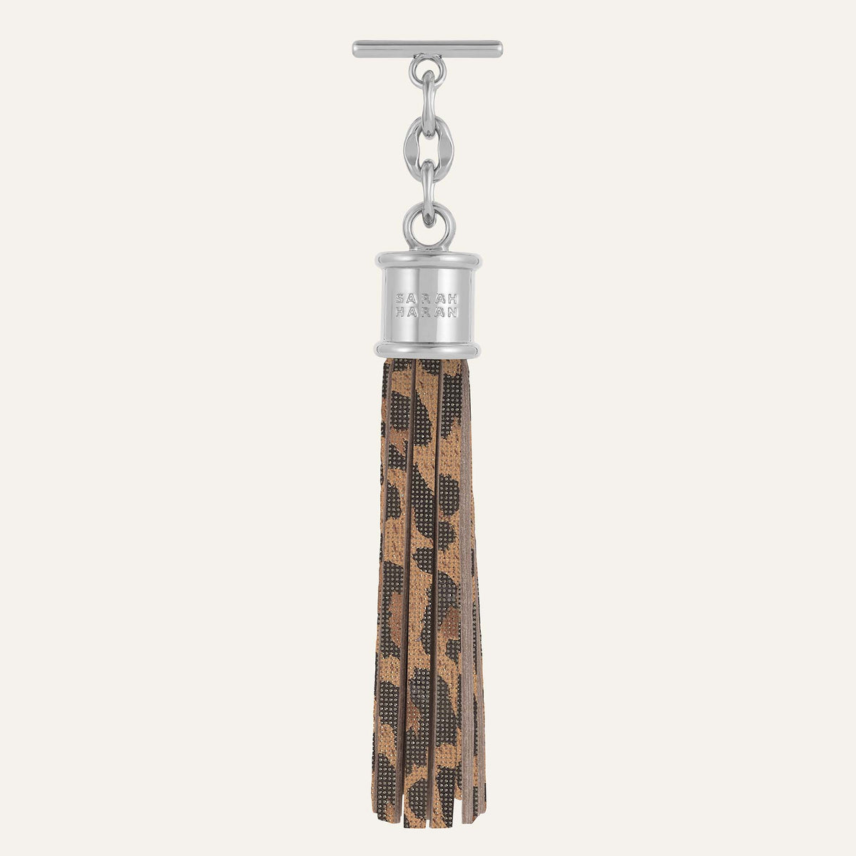 Capsule Tassel Classic | Leopard Luxe with Silver hardware