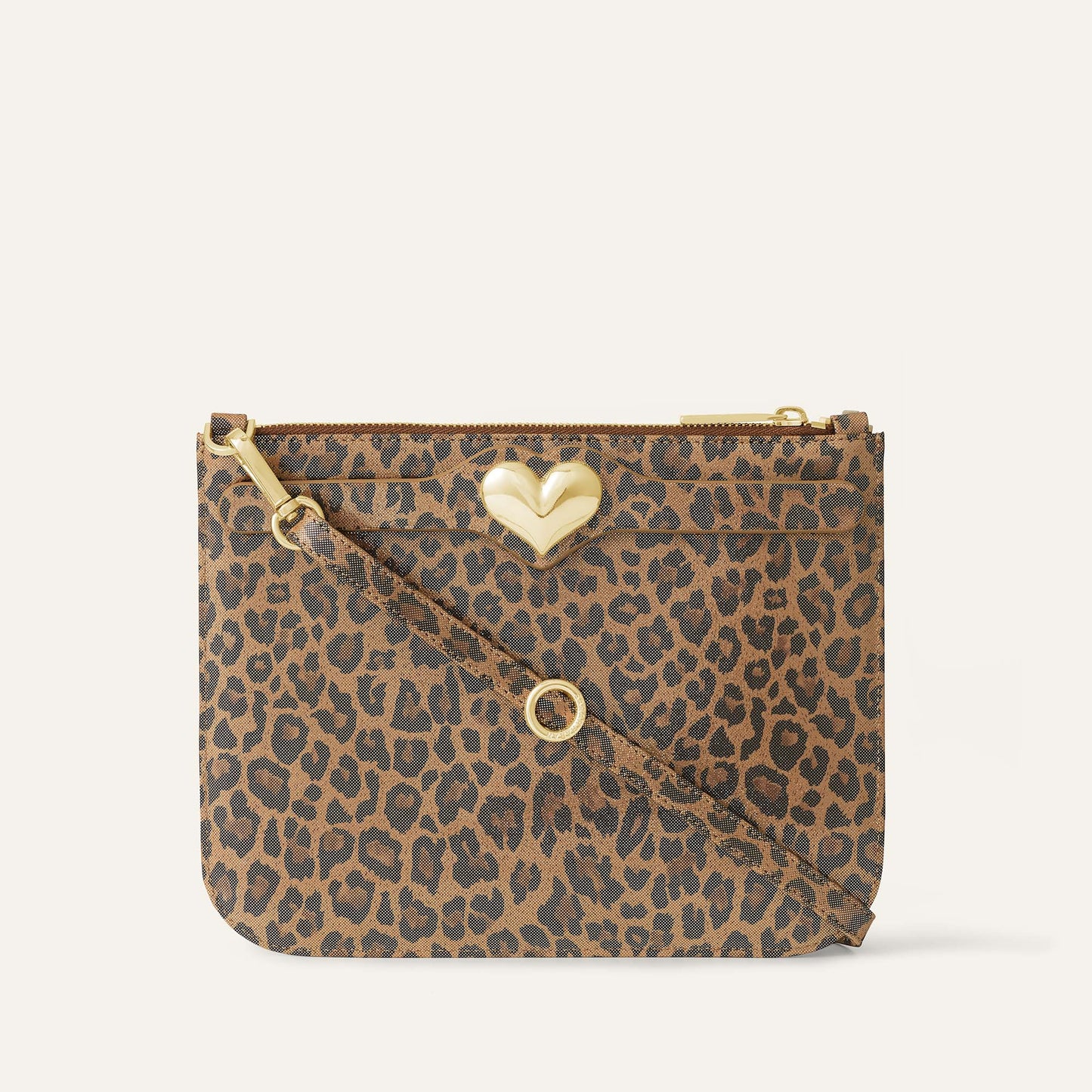 Ivy | Leopard Luxe with Gold hardware