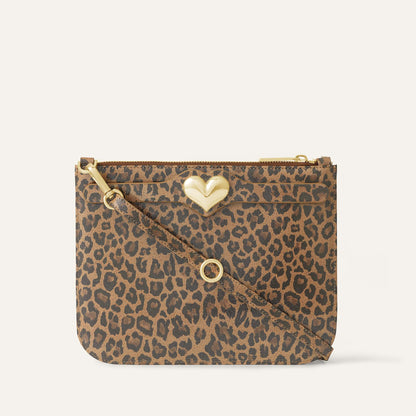 Ivy | Leopard Luxe with Gold hardware