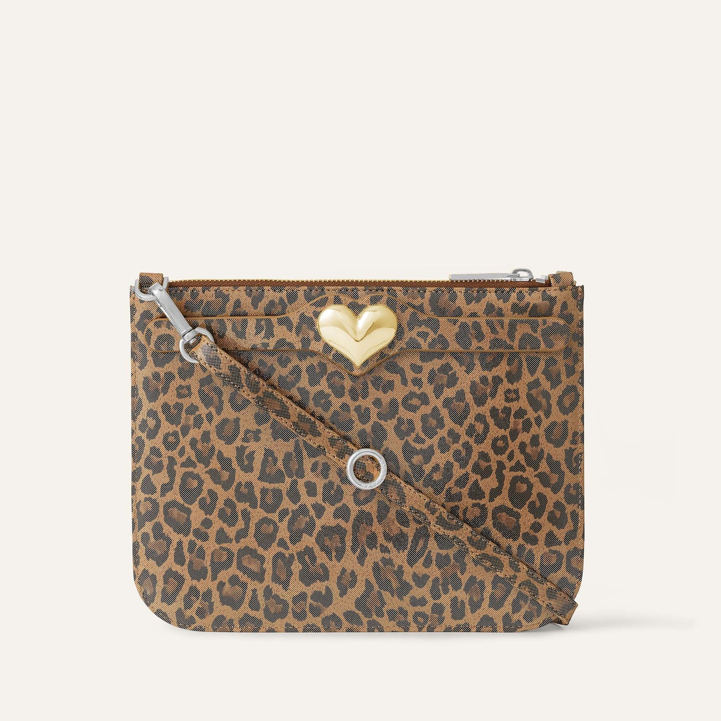 Ivy | Leopard Luxe with Silver hardware